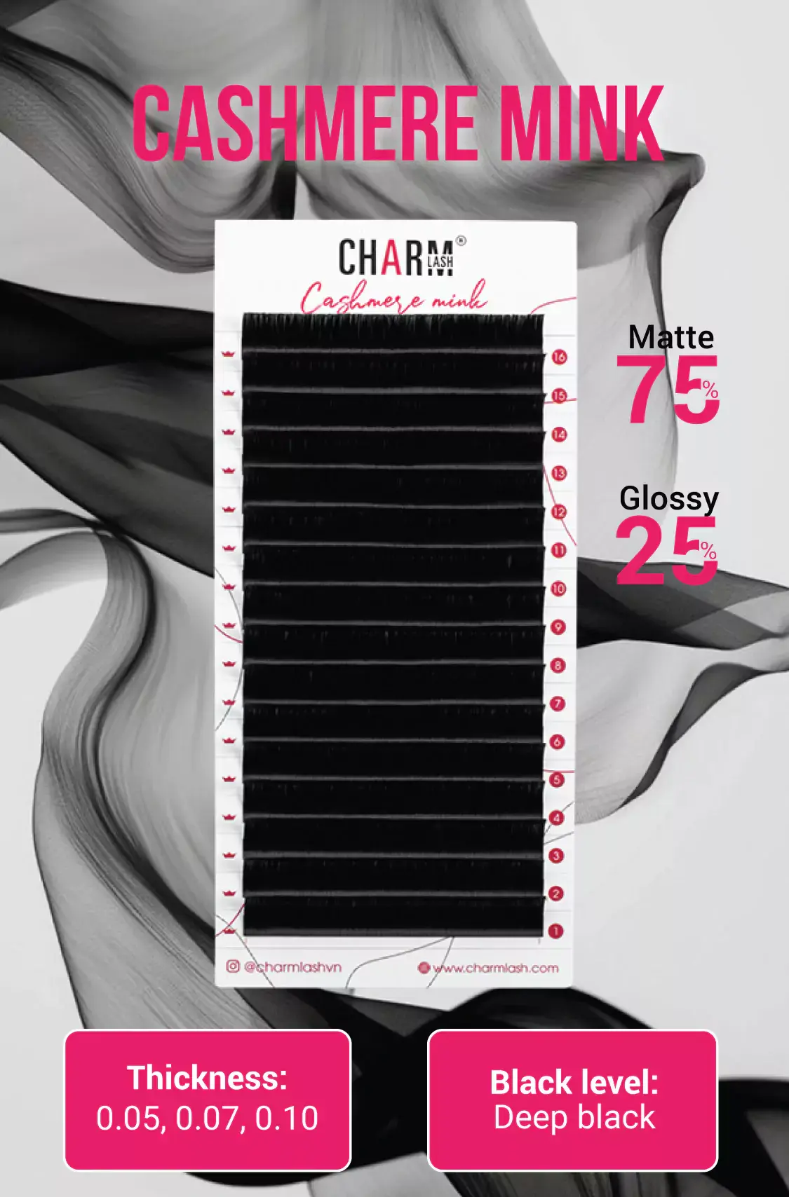 charmlash cash mere mink